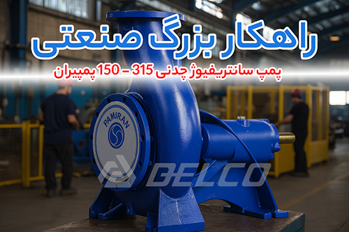 پمپ سانتریفیوژ چدنی 315 - 150 پمپیران